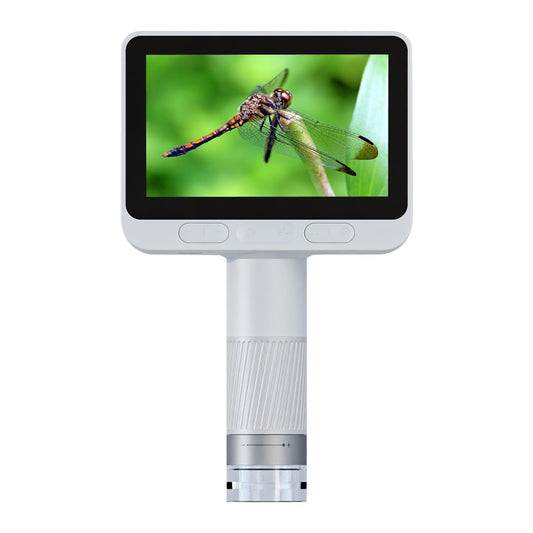Microscope for Kids, Kids Microscope with 4.0 IPS Screen, Portable Digital Pocket Microscope for Kids 8-12, Miniscope Kids Compa