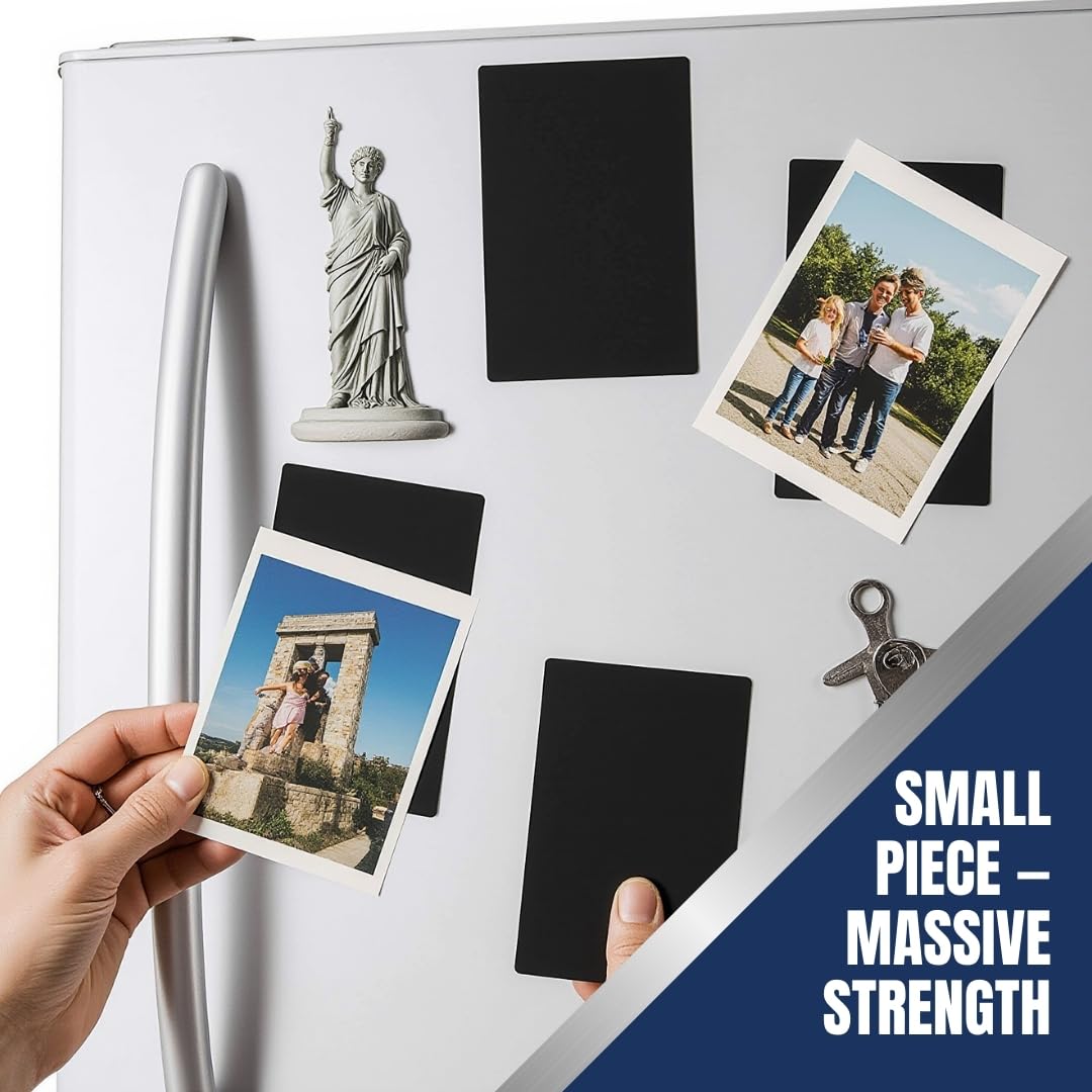 Magnet Valley 25 Magnetic Sheets of 8" x 10" Adhesive 20 mil Magnet