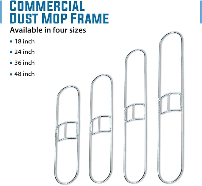 Kleen Handler 36 Inch Commercial Dust Mop Frame (6 Pack)
