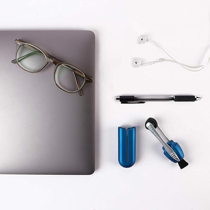 CarbonKlean Peeps Eyeglass Lens Cleaner - Efficient and Durable Carbon Microfiber Technology - Exclusively Used by NASA - 500 Uses (Soft Touch Pink)