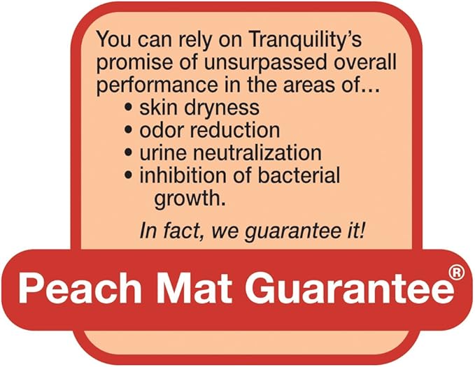 Tranquility TopLiner Disposable Booster Pads, Mini (10.5" x 2.75") Flow-Through Design with Adhesive Strip for Max Absorption, Adult Unisex 200ct Case