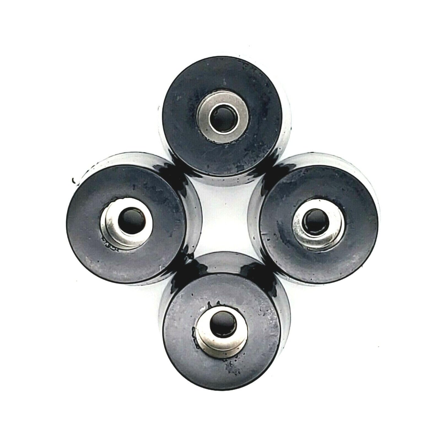 1 1/4 Tall X 1 1/4 Wide Base Round Rubber Feet Screw In Bumpers For Guitar Amps, Equipment, And Furniture (8 Pack)