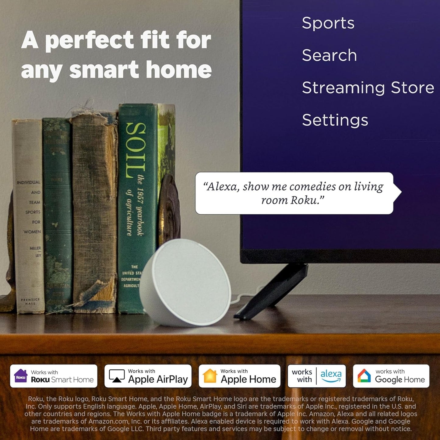 Smart TV 2025 – 50-Inch Select Series, 4K HDR TV – tv with Enhanced Voice Remote – Flat Screen LED Television with Wi-Fi for Streaming Live Local News, Sports, Family Entertainment