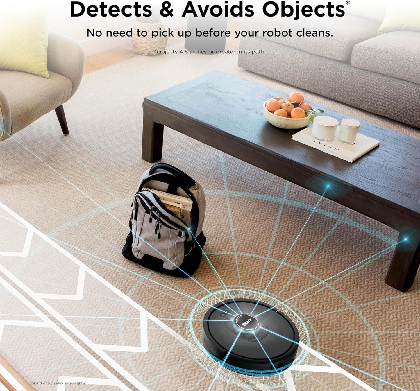 AV2501S AI Ultra Robot Vacuum, with Matrix Clean, Home Mapping, 30-Day Capacity HEPA Bagless Self Empty Base, Perfect for Pet Hair, Wifi, Dark Grey