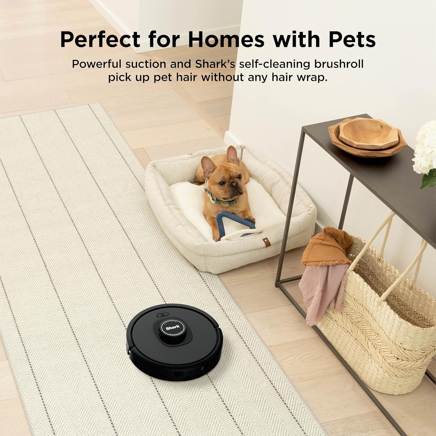 AV2501S AI Ultra Robot Vacuum, with Matrix Clean, Home Mapping, 30-Day Capacity HEPA Bagless Self Empty Base, Perfect for Pet Hair, Wifi, Dark Grey