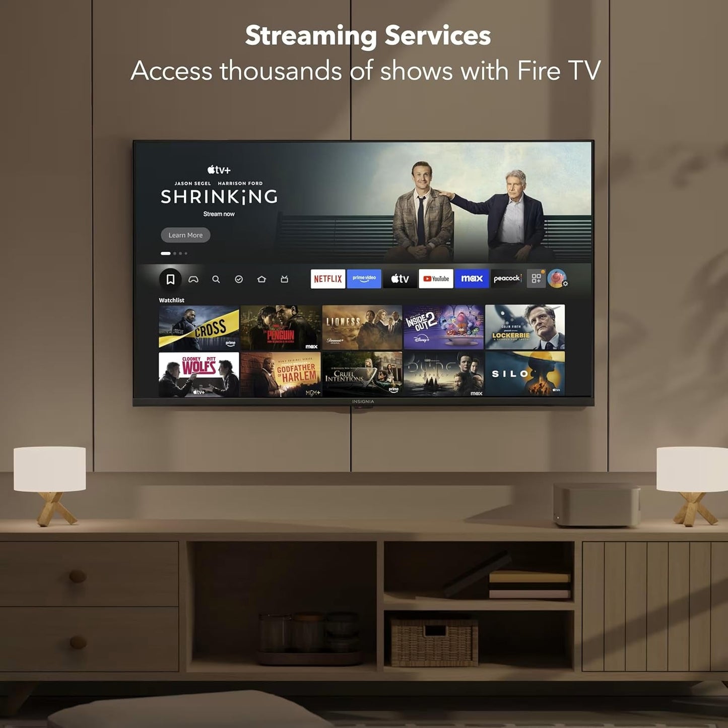 50" Class F50 Series LED 4K UHD Smart Fire TV, Voice Remote with Alexa, Stream Live TV without Cable
