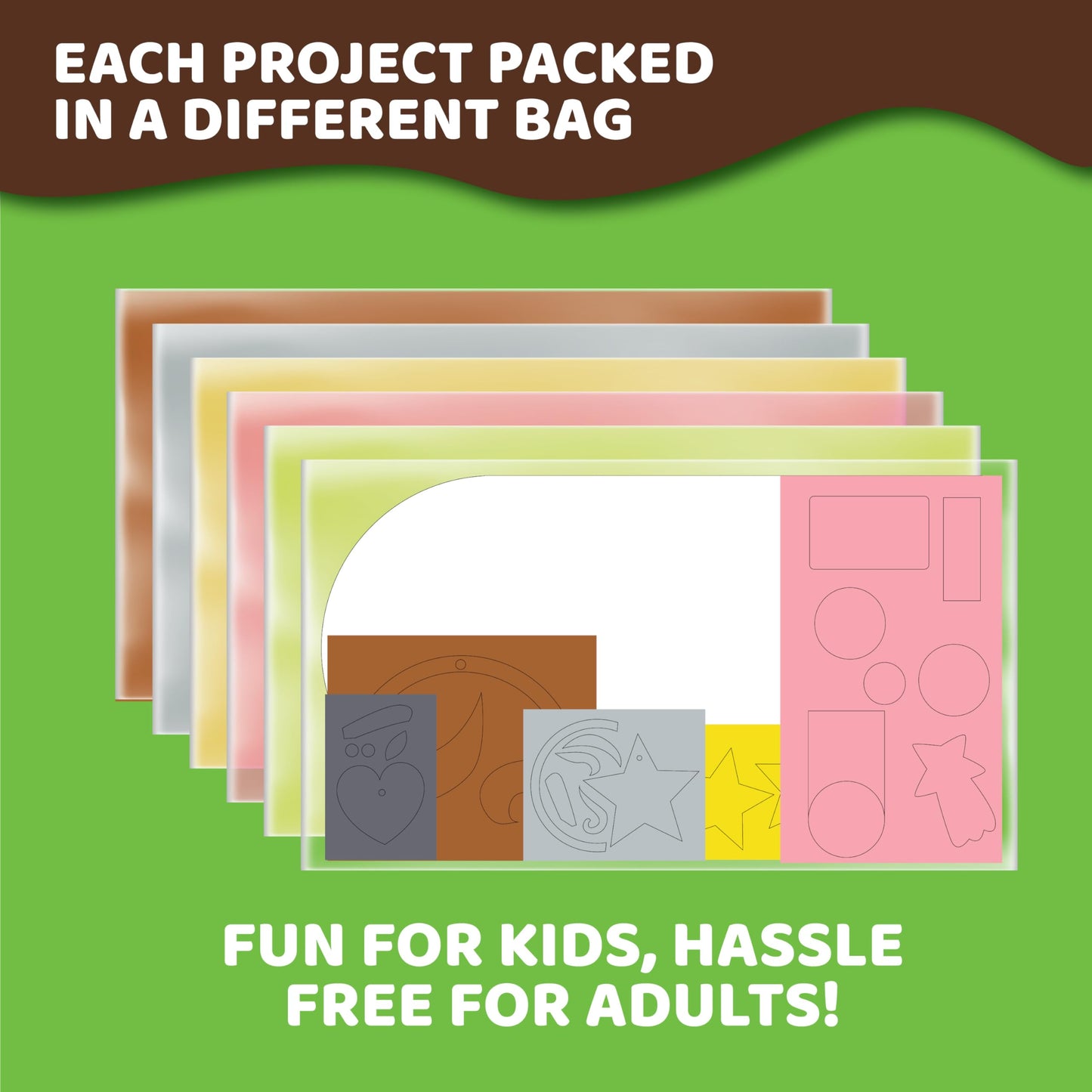 jackinthebox Hand Puppet Making Kit - 6 Farm Animals Felt Puppet Craft Kit for Kids,Creative DIY Arts & Crafts Kit Make Your own Puppets for Storytelling Role Play,Easter Craft Gifts for Kids Ages 4-8