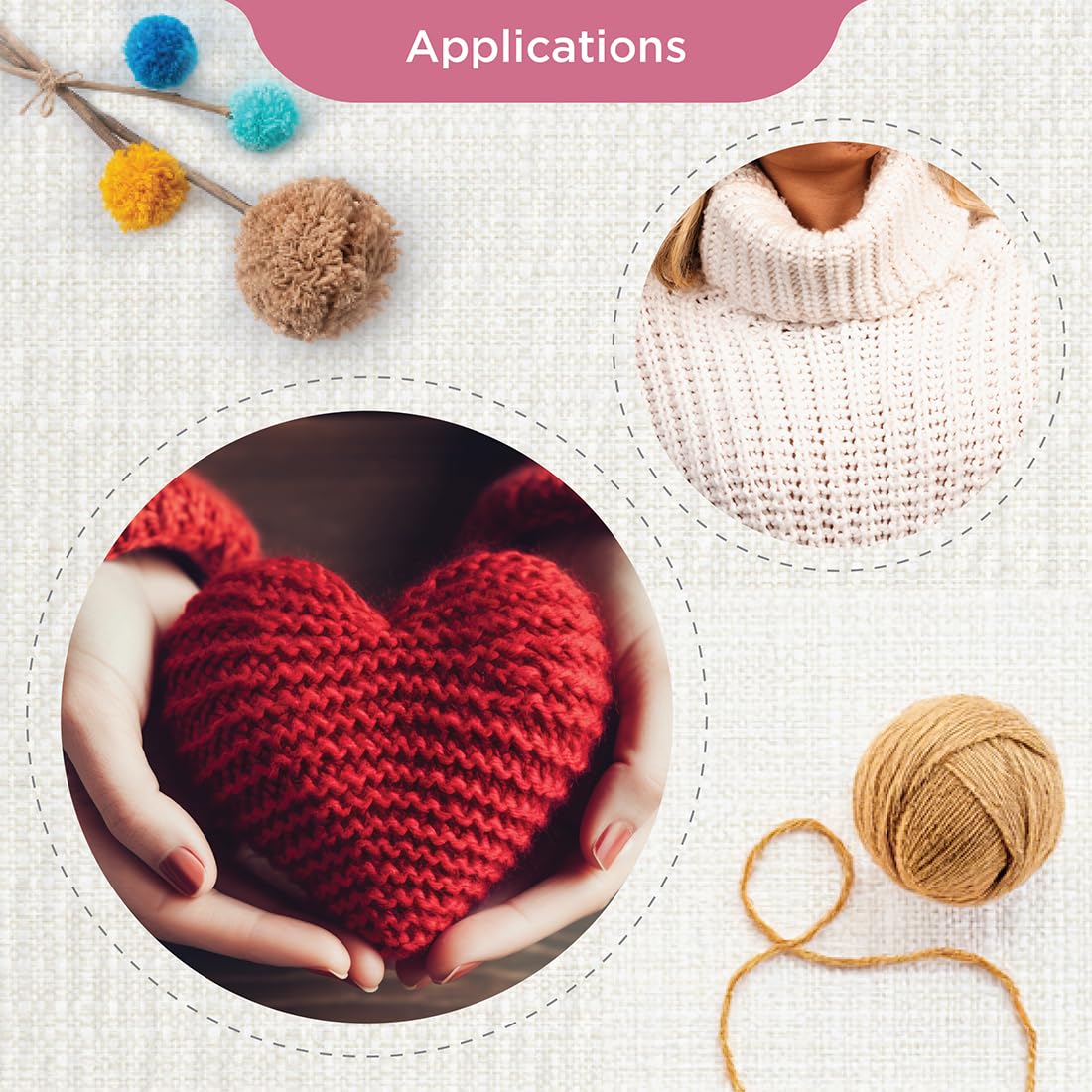 KnitPro The Mindful Collection Gratitude Interchangeable Needles Set 5" (13cm) | 12 US Sizes (2.5-17) with Accessories