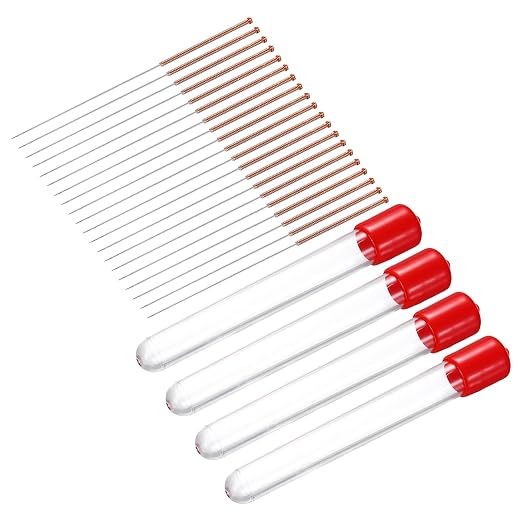 MECCANIXITY 20Pcs 3D Printer Nozzle Cleaning Kit Precision 0.6mm Stainless Steel Cleaner Needles for 3D Printer Clog Removal, Maintenance
