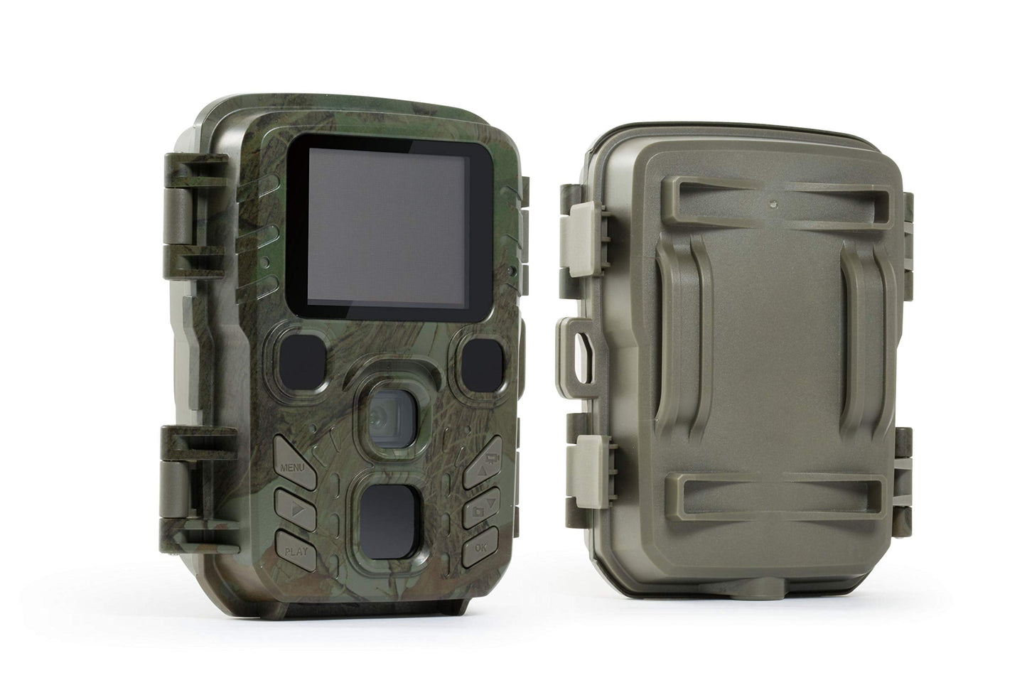 Technaxx Mini Nature Wild Cam Tx-117 Wildlife Camera 12Mp Hunting Camera Motion Activated Night Vision With Lcd Display Ip56 Wat