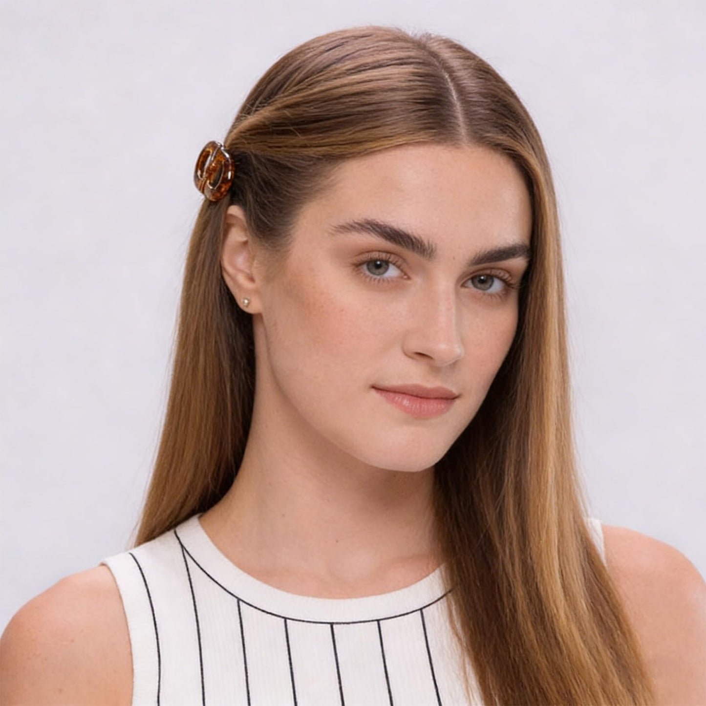 Magnetic Hair Clips, Strong Hold Magnetic Styling Clips, No-Slip Flat Magnetics Styling Clips, No-Crease Sectioning Hair Accessories for Thin & Thick Hair (2PCS-B)