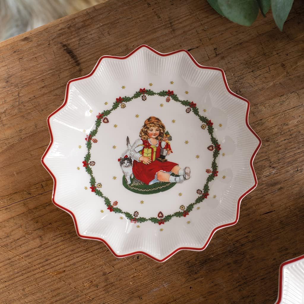 Villeroy & Boch 14-8332-3678 Pastry Plate, Porcelain, White/Coloured