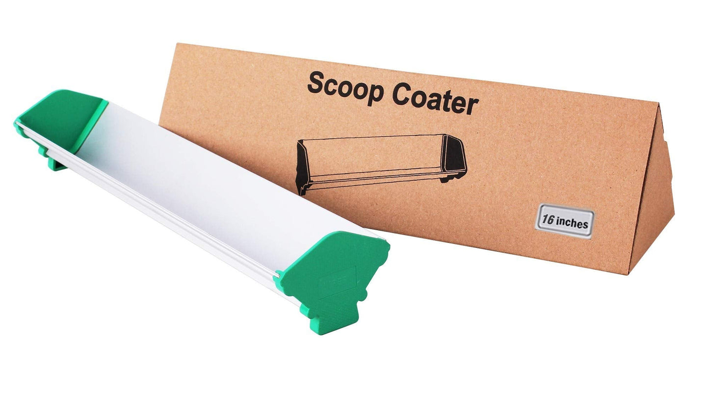 Dual Edge Aluminum Emulsion Scoop Coater for Silk Screen Printing Coating Tool (16 Inch)