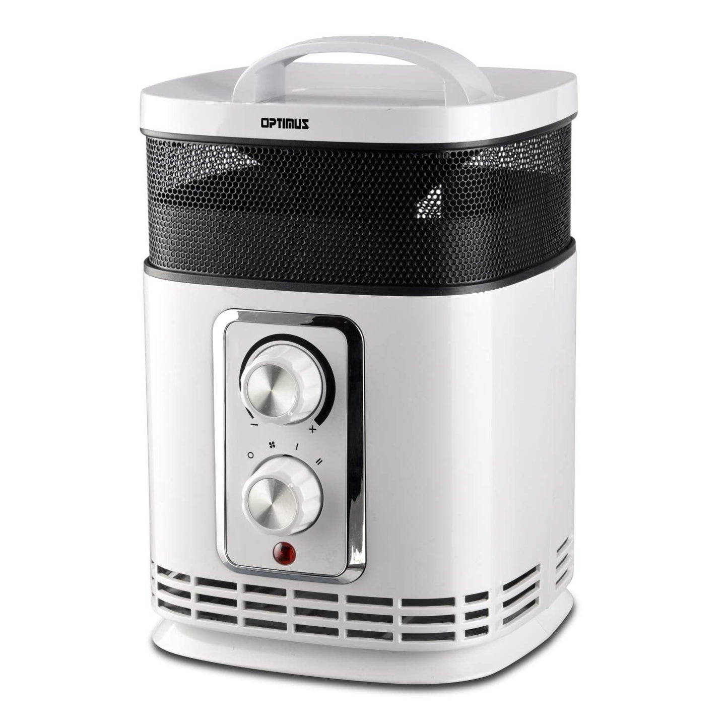 Optimus H-7232 Electric Heater, dimensions (l x w x h): 9.50 x 5.70 x 12.20 inches, White, 6 Piece