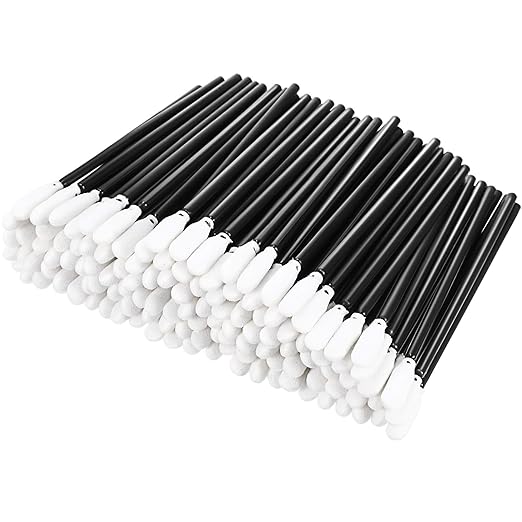 Chinco 200 Pieces Foam Swab Sponge Swab Foam Tips Sponge Stick for Inkjet Printer Print Head Camera Optical Lens Optical Equipment(Black,3.66 Inch)
