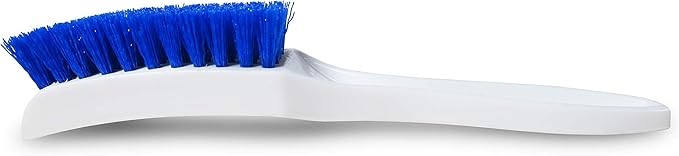 Fuller Brush 306 Stain Brush – Heavy Duty Spot Remover Brush for Carpet, Rugs, Upholstery – Durable Bristles & Comfort Grip Handle, Stain Scrubber, Grime Scraper – Blue