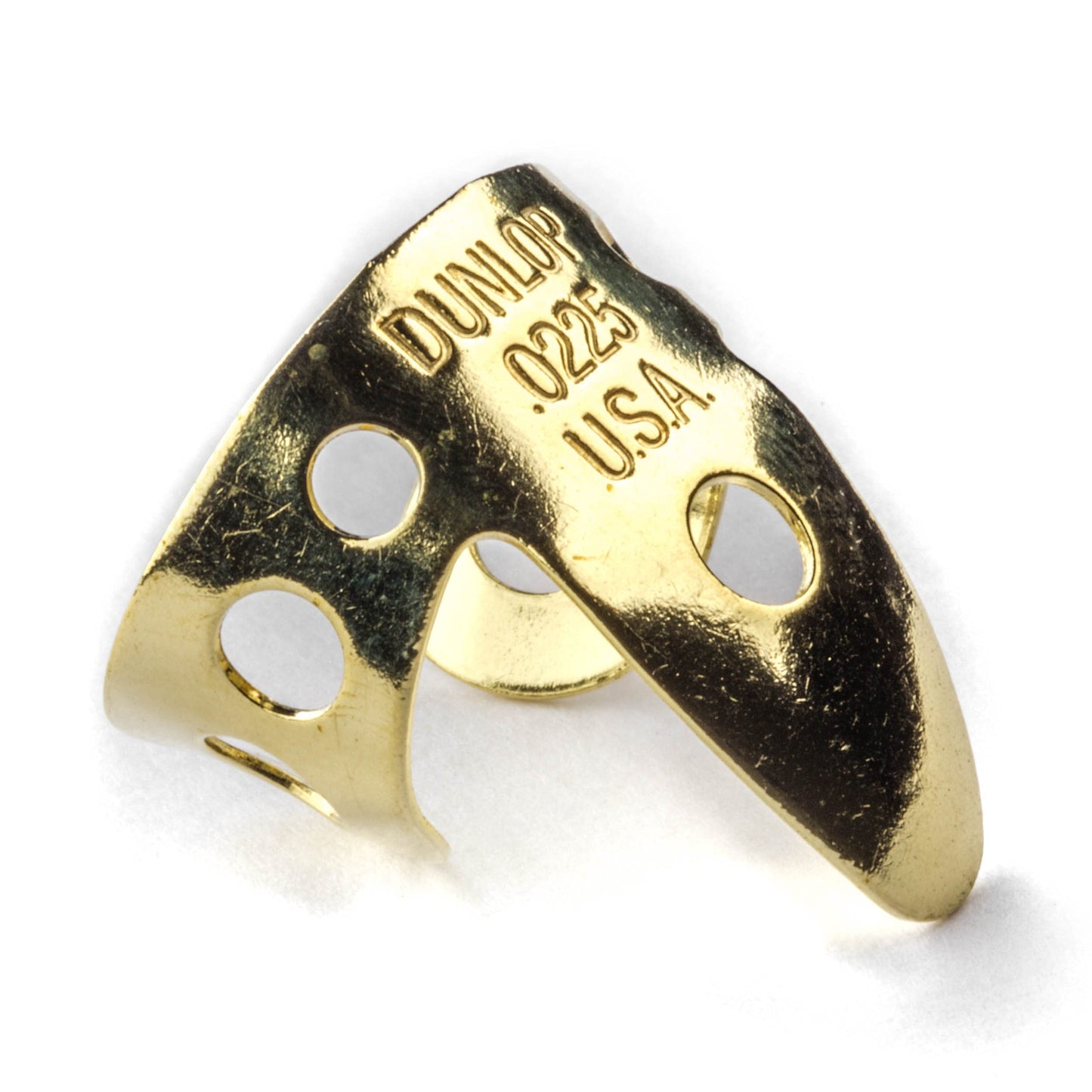 Jim Dunlop 37R.0225 Brass Fingerpicks, .0225, 20/Tube