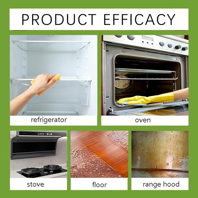 Fly Cleanse Natural Enzyme Formula to Household Appliances,Multi-Purpose Cleaner,Kitchen Appliance Cleaner,For Hold,Oven,Stove,Range Hood,Easy Cleaning Household Items (1PCS)