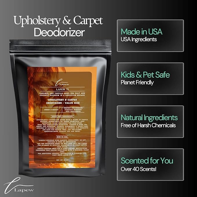 71 Carpet Freshener Powder Value Size 36 oz | Powerful Odor Eliminator for Home | Upholstery Deodorizer | Carpet Deodorizer | Cat Litter Box | Cheirosa 71 Fragrance