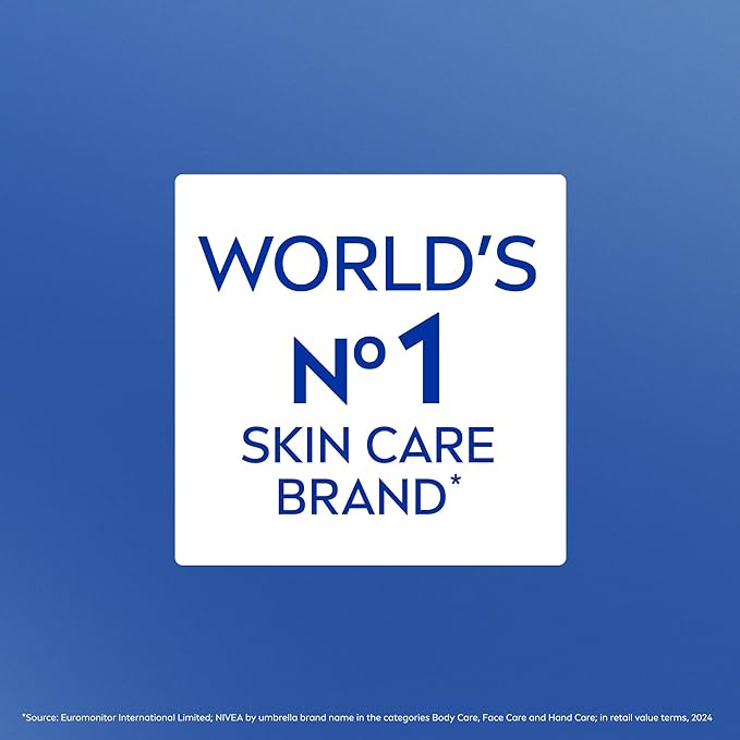 NIVEA Essentially Enriched Body Lotion for Very Dry Skin with Hyaluronic Acid, Almond Oil and Deep Nourishing Serum, 72-Hour Body Moisturizer, Holiday Gifts for Self Care, 16.9 Fl Oz Pump Bottle