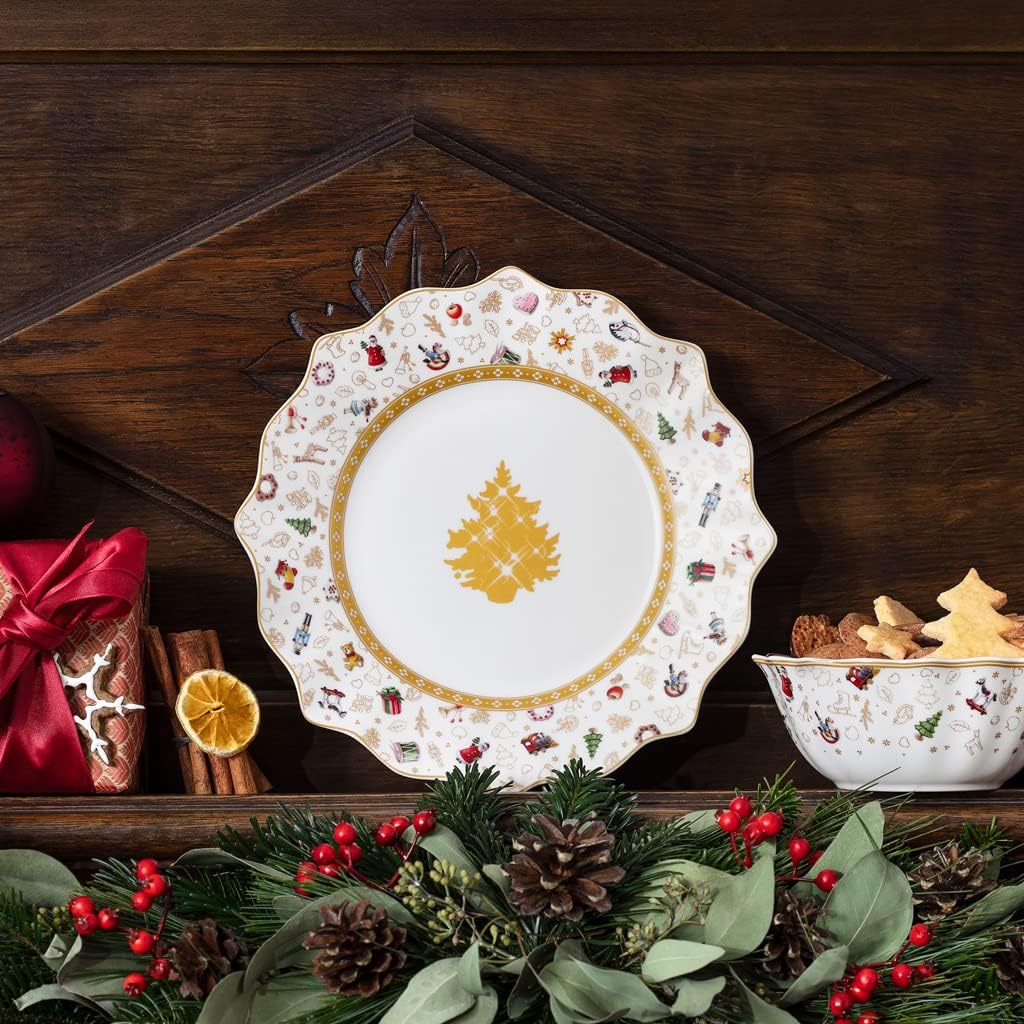 Villeroy & Boch Delight Anniversary Edition Breakfast Plate, 24cm, White
