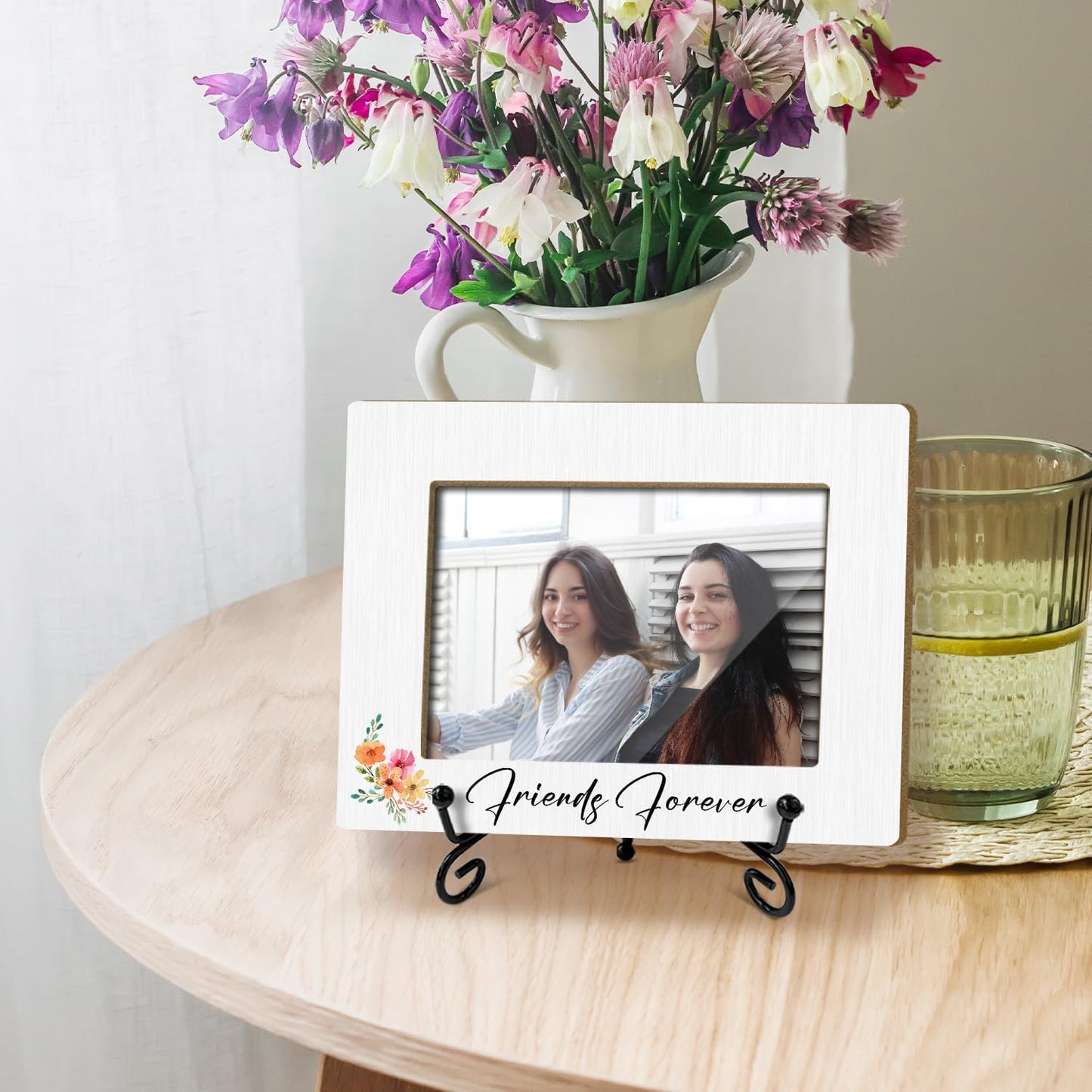 Friends Picture Frame Graduation Frienship Gifts, Friend Photo Frame Bridal Shower Gift Friendship Picture Frame 4 x 6 Photo/10