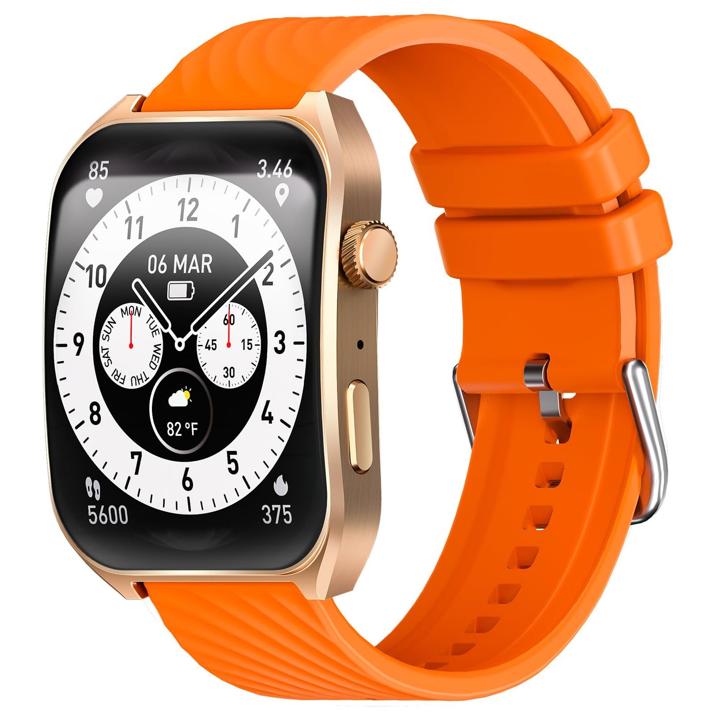 Benio Smart Watches For Men (Answer/Make Calls),2.04 Amoled Curved Display,Mens Smart Watch With Heart Rate/Sleep/Spo2 Monitor,1