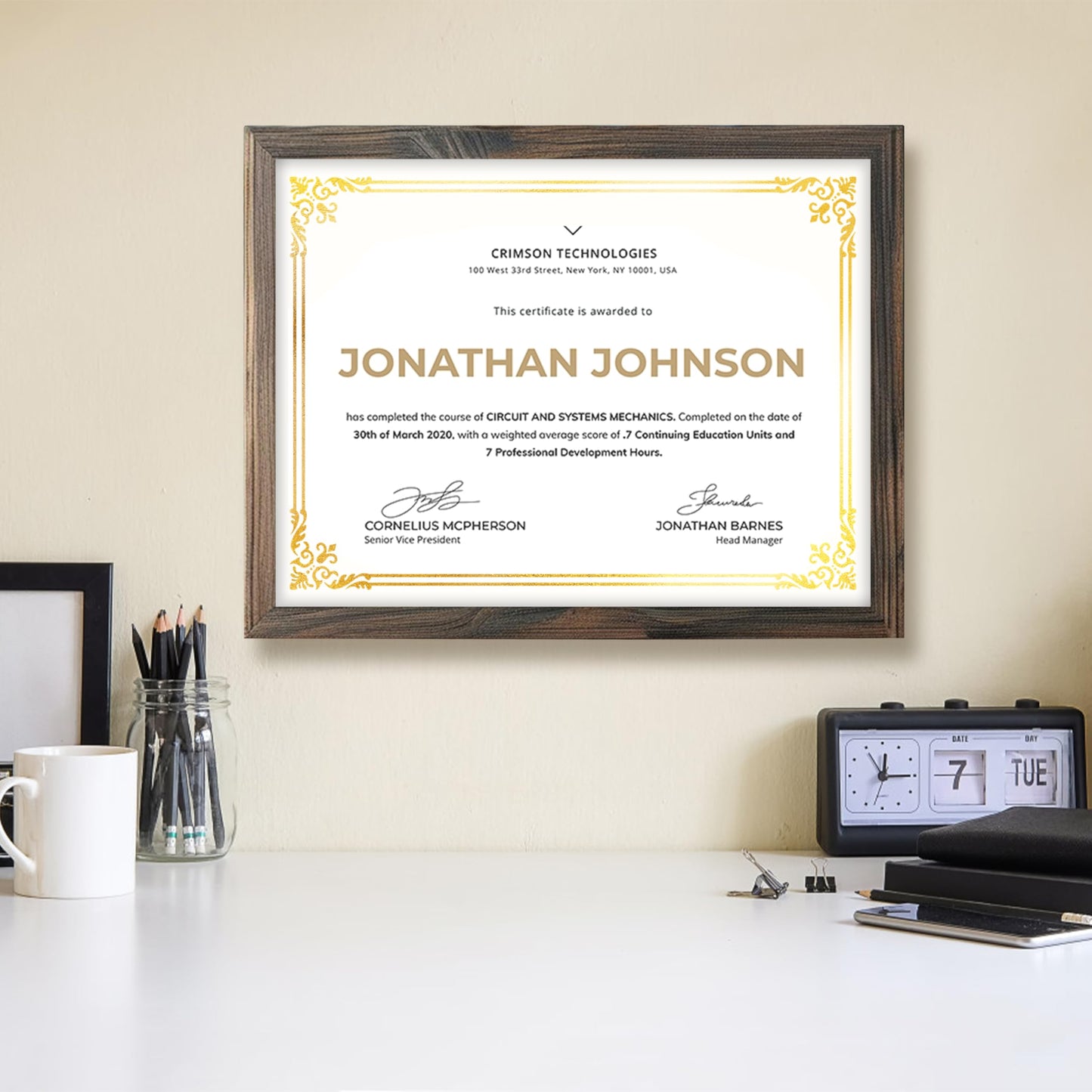 50 Sheets Certificate Paper for Printing,Gold Foil Metallic Border,8.5x11 inch Blank Award Certificate Paper,Laser & Inkjet Printer Compatible,For Office,Business Awards,School Diplomas（New Packaging）