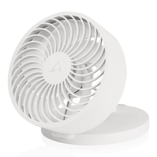 Arctic Summair Plus - Portable Fan With Integrated Rechargeable Battery, Usb-C Connection (Incl. Usb-A Charging Cable), Stepless