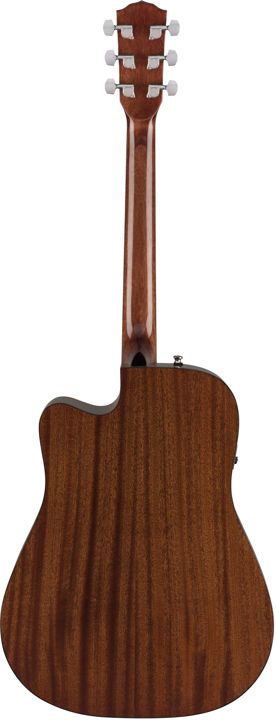 Fender Cd-60Sce Solid Top Dreadnought Acoustic-Electric Guitar - Natural Bundle With Gig Bag, Instrument Cable, Tuner, Strap, St