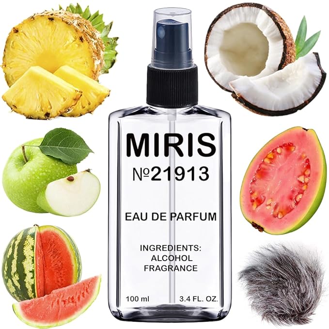 MIRIS No. 21913, Inspired by Born in Paradise, Long-Lasting Eau de Parfum for Women, Spray 3.4 Fl Oz / 100 ml