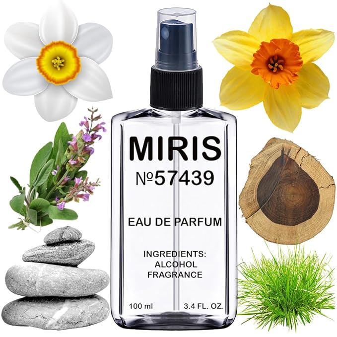 MIRIS No. 57439, Inspired by H24, Long-Lasting Eau de Parfum for Men, Spray 3.4 Fl Oz / 100 ml