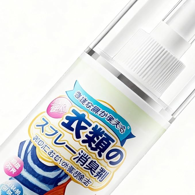 Clothes Freshener Spray,100ml Washless Odor Remover - Flower Scent Fabric Refresher,for Down Jacket Garment Care Shoe Hat Sofa Travel Home Winter