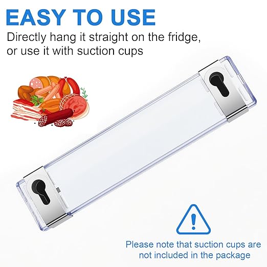 20 Pack Refrigerator Fridge Thermometer, Thermometer for Freezer Cooler, Dual-Scale -40~80°F/-40~27°C Temperature Range, Hanging Thermometers for Refrigerator Fridge, Freezer Temperature Monitor