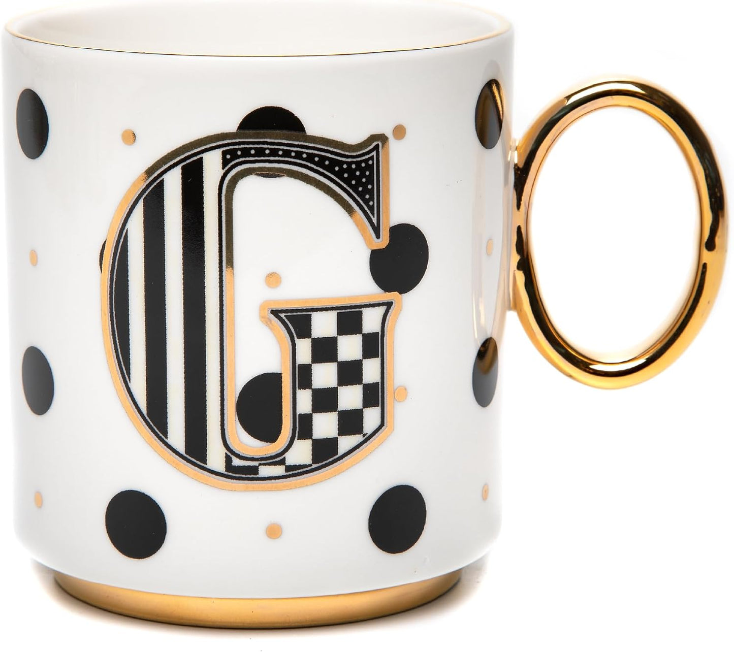 MACKENZIE-CHILDS My Mug, Decorative Ceramic Coffee Mug with Handle, G