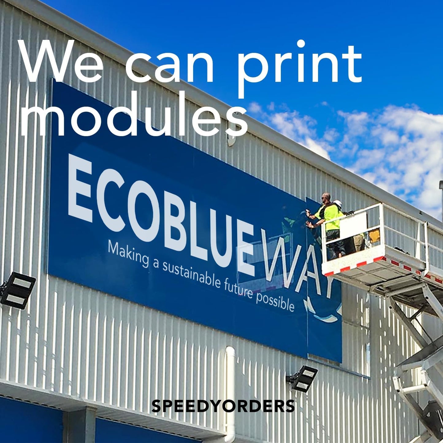 SPEEDYORDERS Custom Outdoor Metal Signs, Personalized Aluminum Signs, Customized Safety Signs, Metal Business Signs, Waterproof Outdoor Business Signs, White Aluminum (Green & White, 12x8 In)
