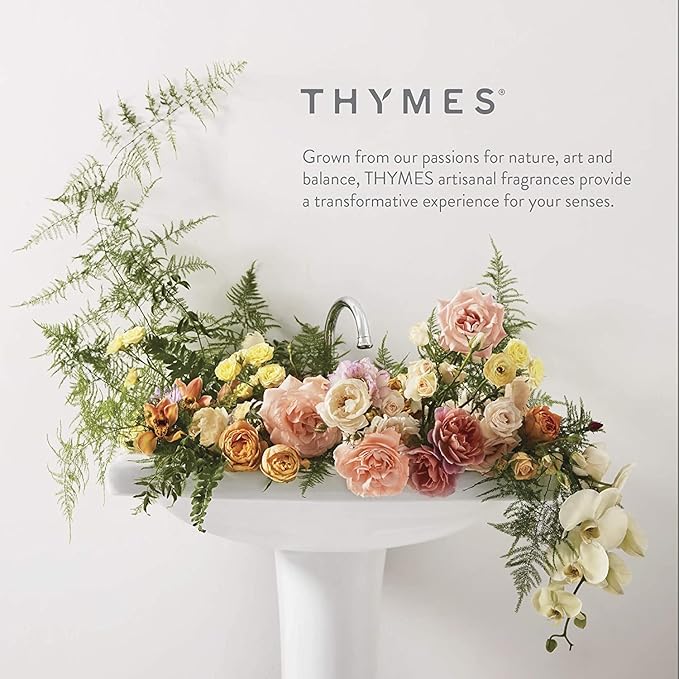 Thymes Hand Wash Refill - Scented Liquid Hand Soap Refill - Deeply Cleansing & Hydrating Formula - Plant-Based Skin Care - Refreshing Citrus Blend (Mandarin Coriander, 24.5 fl oz)