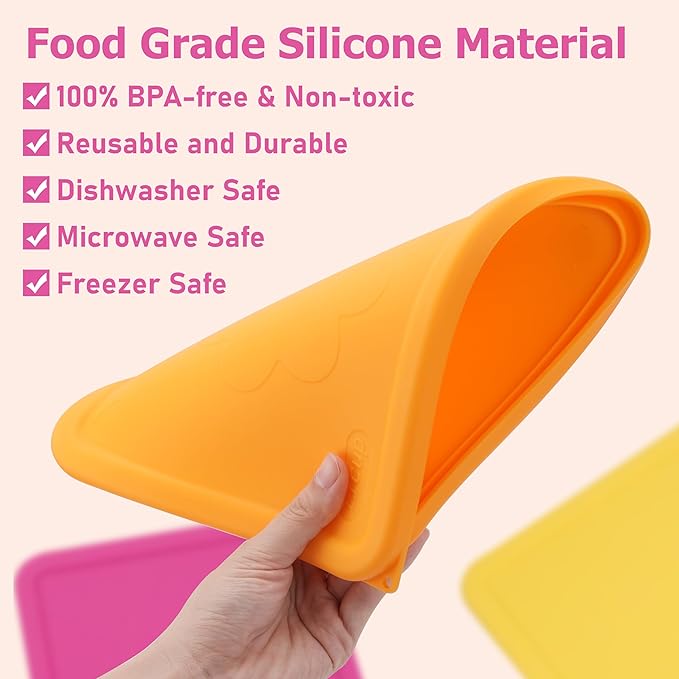 11 Cup Rectangle Silicone Storage Cover Lids Replacement for Pyrex 7212-PC Glass Bowls, (Container not Included) 2 Pack, Microwave, Dishwasher and Freezer Safe