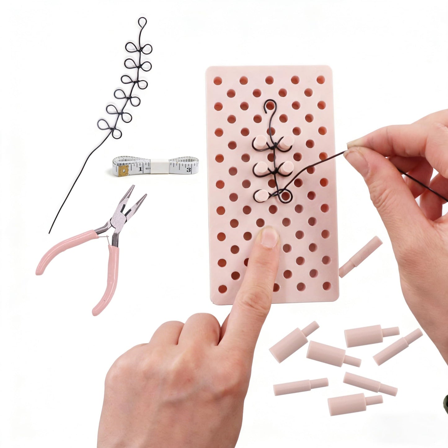 BoFUN Easy Wire Flower Crafts Kit for Teens& Adults Women, DIY Art Hobbies Craft Metal Flower Making Set, Creative Handmade Craft Supplies for Home Decor, Party, Gift Mom Birthday