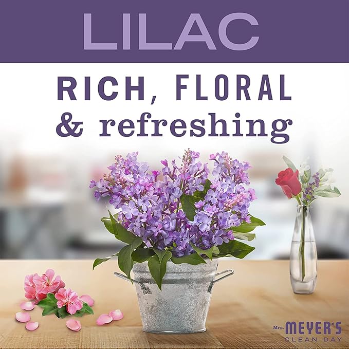 Mrs. MEYER'S CLEAN DAY Variety Pack 1 Liquid Hand Soap Lilac 12.5 OZ, 1 Dish Soap, Daisy 16 OZ, 1 CT