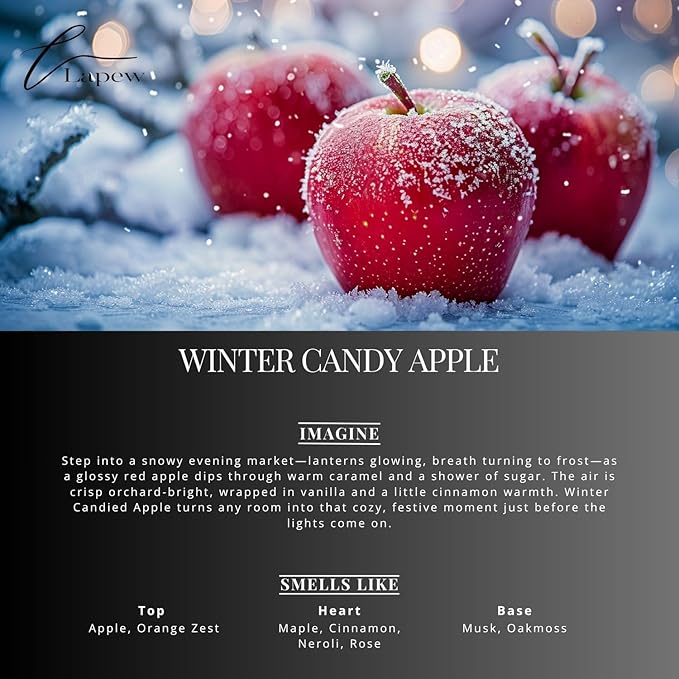 Winter Candy Apple Carpet Freshener Powder 16 oz | Powerful Odor Eliminator for Home | Upholstery Deodorizer | Carpet Deodorizer | Cat Litter Box