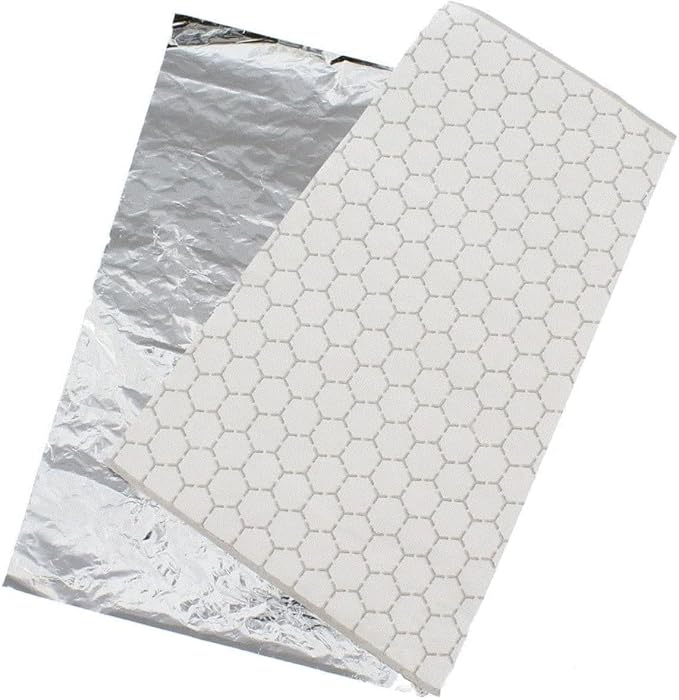 Insulation Sandwich Wrapping Paper Aluminum Foil Sheets - [150 sheets] - 10 3/4" x14" - Aluminum Foil Sandwich Wrap Sheets For Sandwich Wraps, Burritos and BBQ