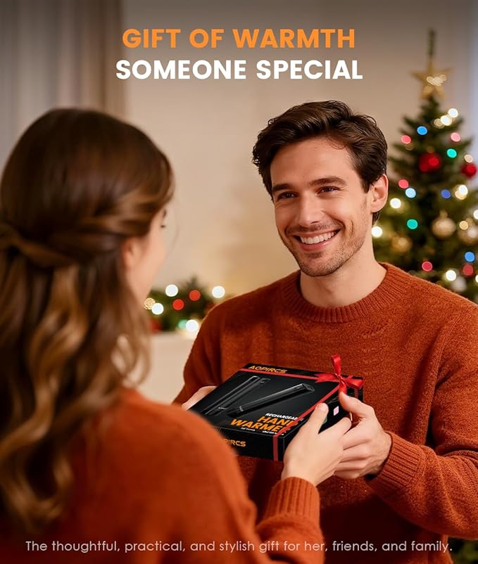 Rechargeable Hand Warmers - 2 Pack Electric Pocket Warmer, 360° Heating, 2X 5000mAh 18Hrs Long Last, 3 Settings - Camping Essentials, Hunting Gear, Christmas Stocking Stuffers, Gifts for Men, Women