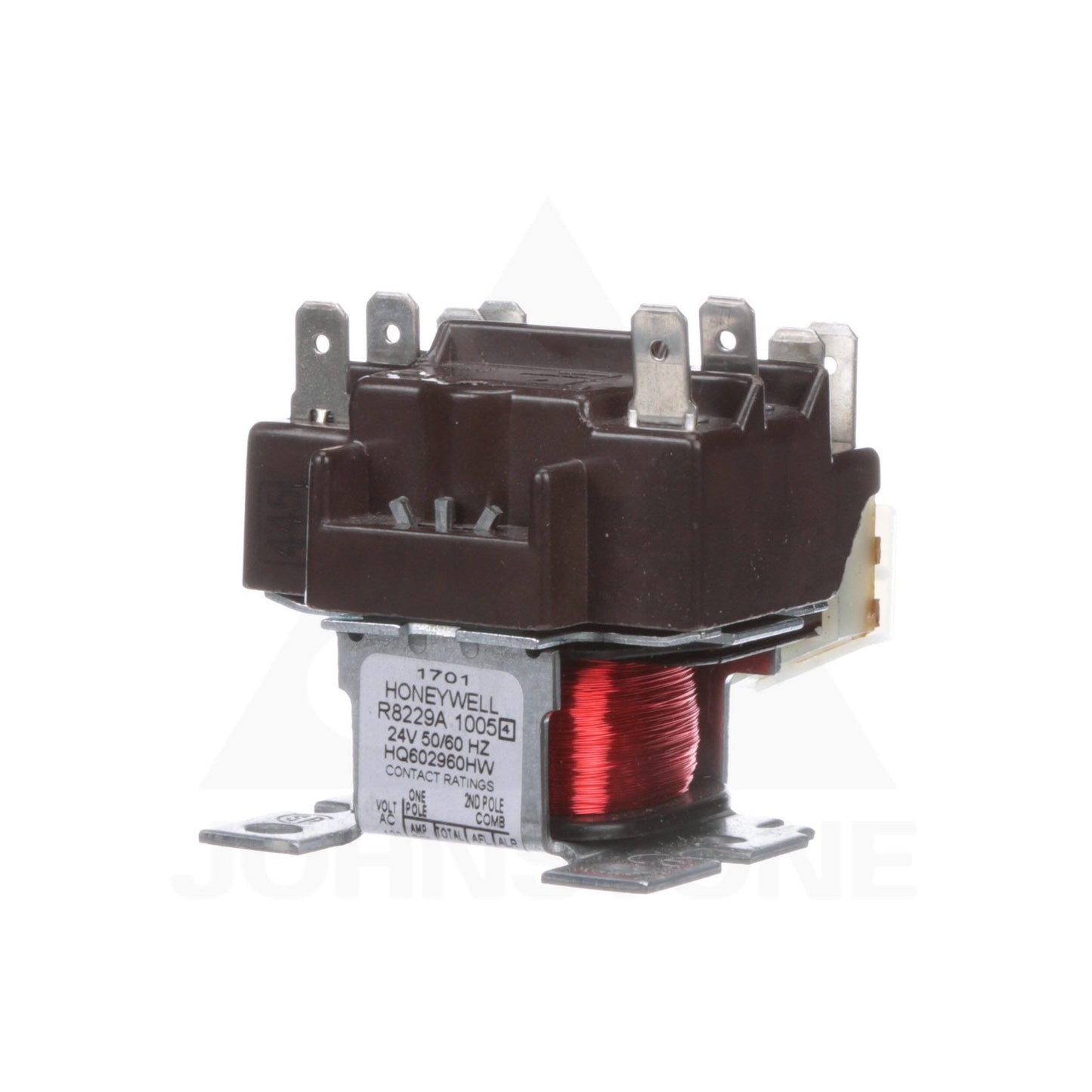 Honeywell  Inc. R8229A1005 Electric Heat Relay  24 Vac  DPST-New