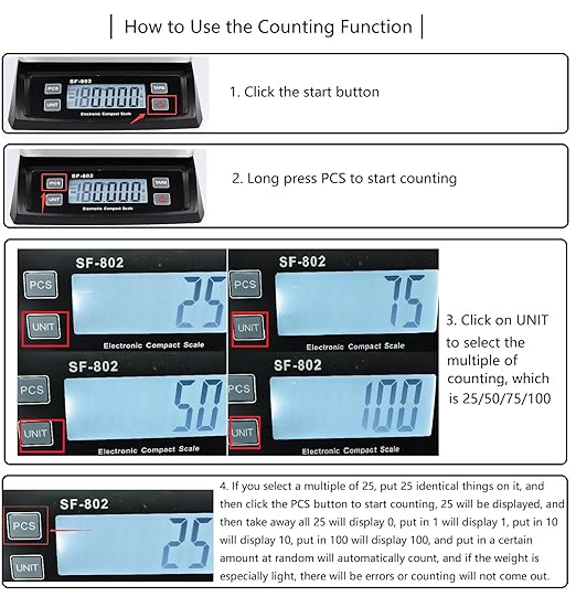 Large Digital Kitchen Scale 66LB 30kg Commercial Food Scale Stainless Bread Scale with LCD Display Commercial Weighing Devices for Baking Cooking(Silver)
