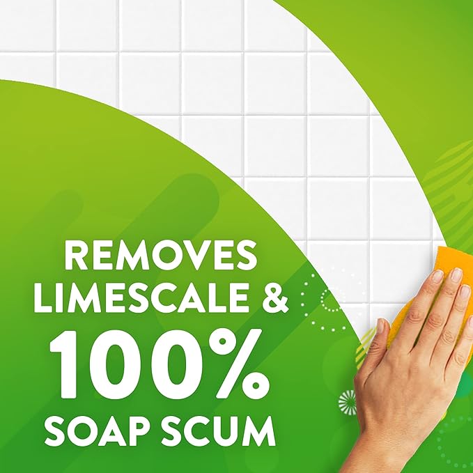 Scrubbing Bubbles Mega Bathroom and Shower Foamer Aerosol, Rainshower Scent, 20oz
