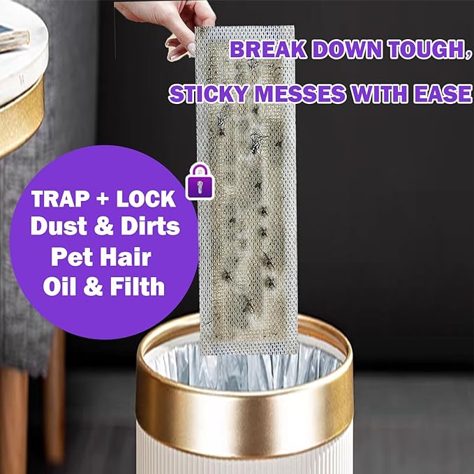 Disposable Power Mop Pad Refills for Swiffer Power Mop, Thicker Power Mop Pads Refills, Super Absorbent Multi-Surface Mopping Pad Refills for Floor Surface Cleaning, 10 Count
