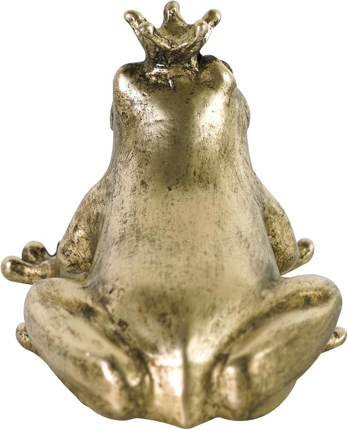 Vintage Frog Beer Bottle Opener Functional Bottle Opening Father's Day Christmas Birthday Gift for Men Husband Father Beer Lovers Funny Metal Decor for Homes Kitchen Man Cave, Gold