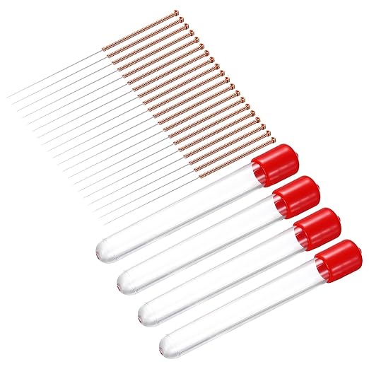 MECCANIXITY 20Pcs 3D Printer Nozzle Cleaning Kit Precision 0.5mm Stainless Steel Cleaner Needles for 3D Printer Clog Removal, Maintenance