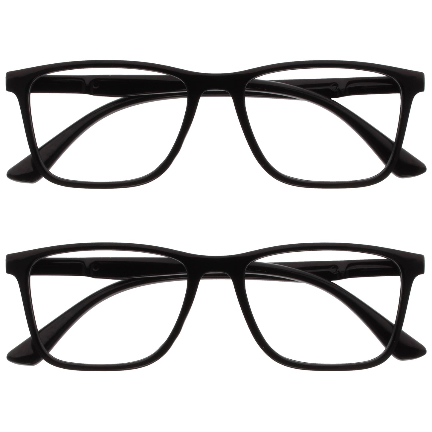 Opulize Nyx Blue Light Blocking Glasses For Women Men, Rectangular Frame With Uv & Eyestrain Protection, Anti-Glare Computer Gam